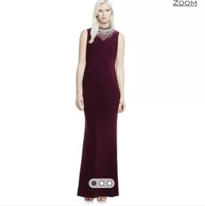 Vince Camuto Dress 4 Wine Color Spandex